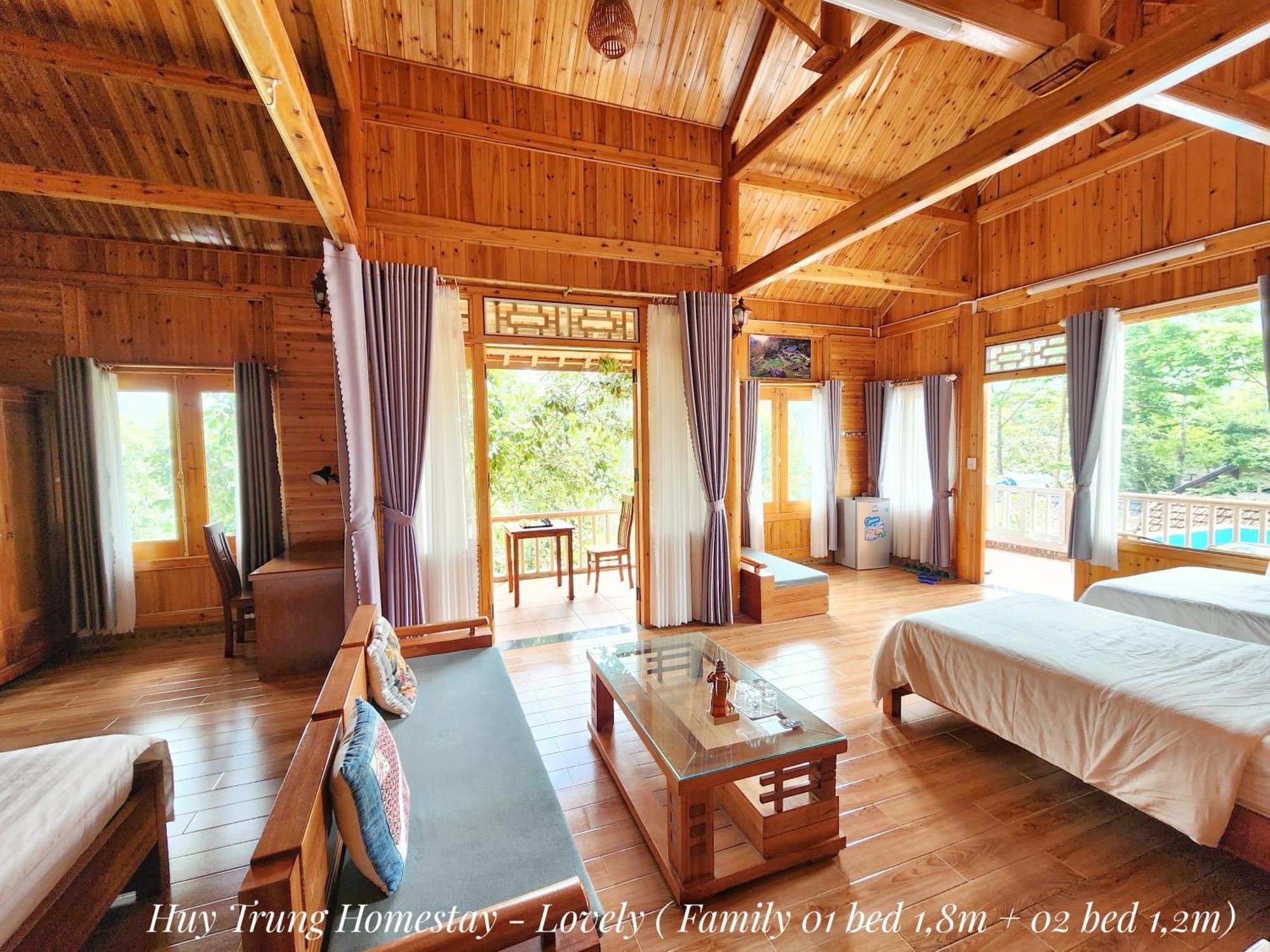 Huy Trung Homestay Bac Ha  Exterior foto