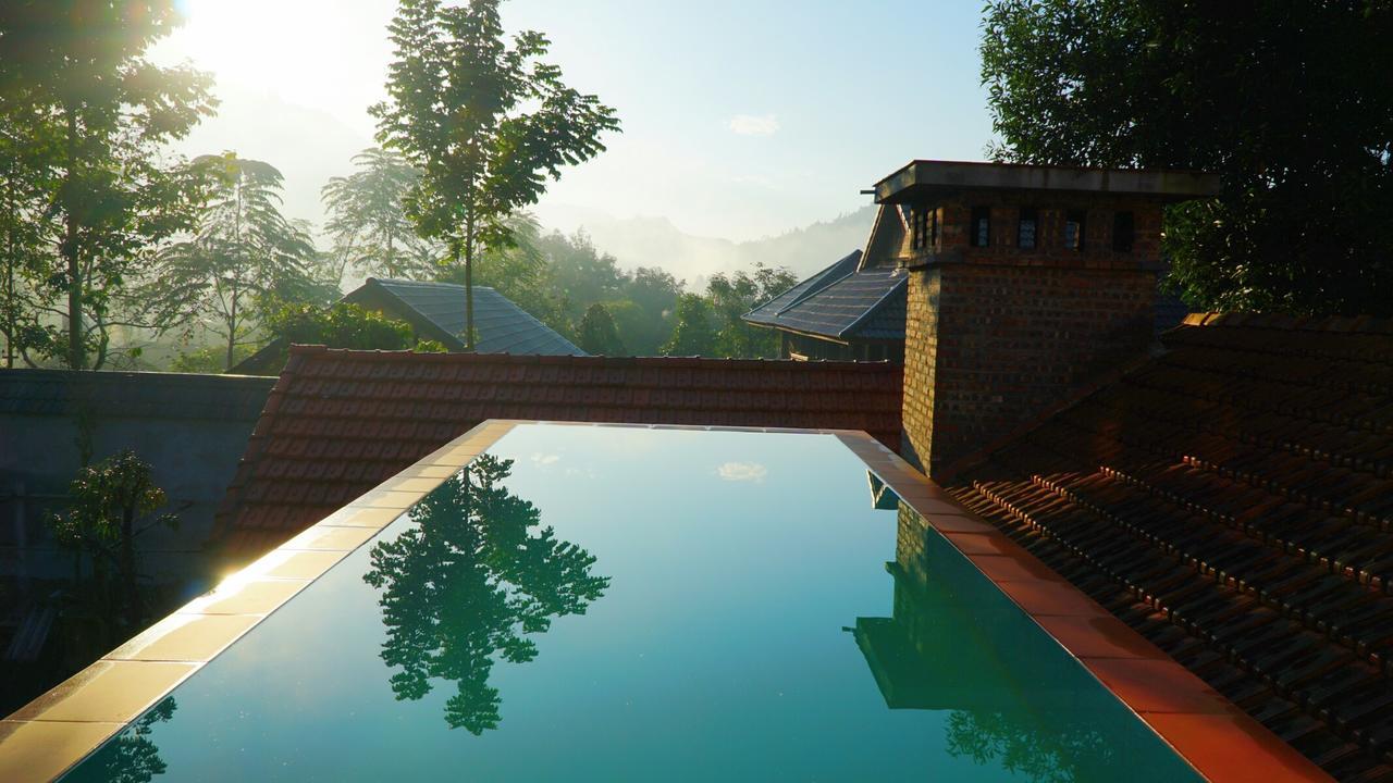 Huy Trung Homestay Bac Ha  Exterior foto