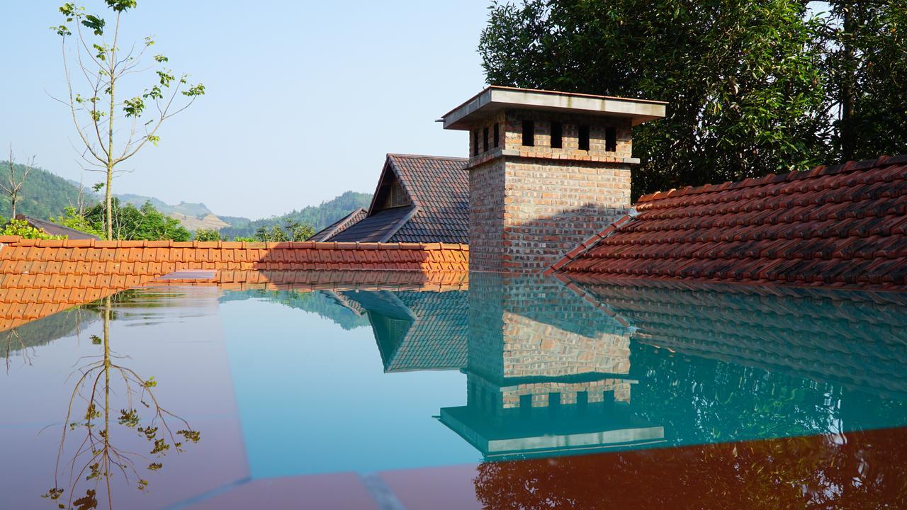 Huy Trung Homestay Bac Ha  Exterior foto