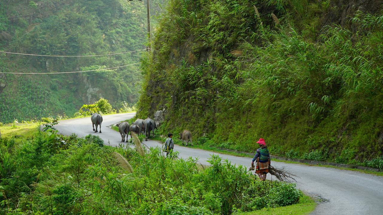 Huy Trung Homestay Bac Ha  Exterior foto
